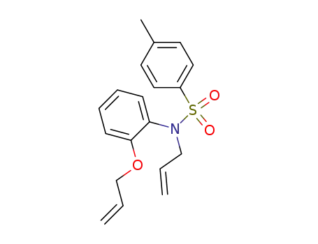 Molecular Structure of 473556-42-2 (Benzenesulfonamide,
4-methyl-N-2-propenyl-N-[2-(2-propenyloxy)phenyl]-)