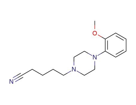 1-Piperazinepentanenitrile, 4-(2-methoxyphenyl)-