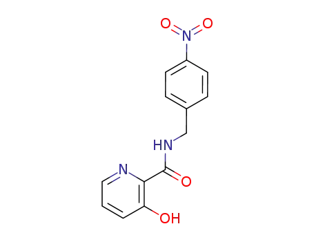 2-Pyridinecarboxamide, 3-hydroxy-N-[(4-nitrophenyl)methyl]-