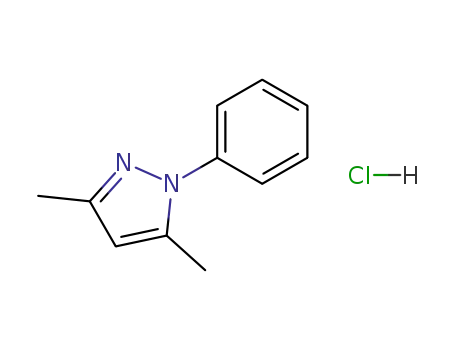 1H-Pyrazole, 3,5-dimethyl-1-phenyl-, hydrochloride