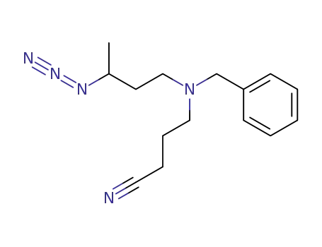 4-[(3-azidobutyl)(phenylmethyl)amino]butanenitrile