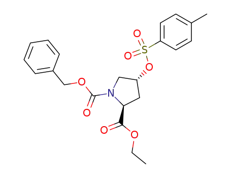 (2R, 4R)-4-(TOLUENE-4-SULFONYLOXY)-1-[BENZYLOXYCARBONYL]-PYRROLIDINE-2-ETHYLCARBOXYLATE