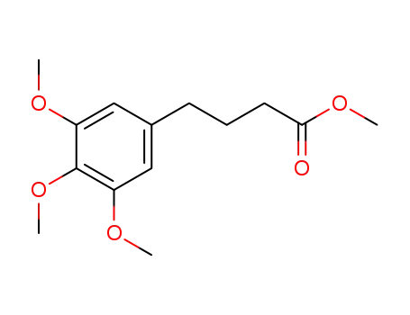 Molecular Structure of 79117-98-9 (methyl 4-(3,4,5-trimethoxyphenyl)butanoate)