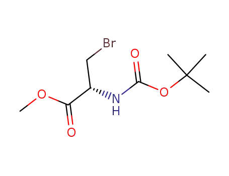 L-Alanine, 3-bromo-N-[(1,1-dimethylethoxy)carbonyl]-, methyl ester