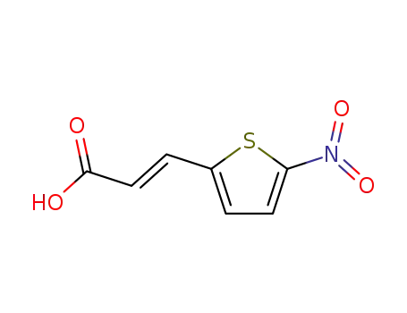 Molecular Structure of 50868-70-7 (3-(5-NITRO-2-THIENYL)ACRYLIC ACID)