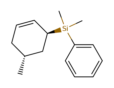 Silane, dimethyl(5-methyl-2-cyclohexen-1-yl)phenyl-, cis-