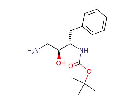 tert-butyl N-[(2S,3S)-4-amino-3-hydroxy-1-phenylbutan-2-yl]carbamate