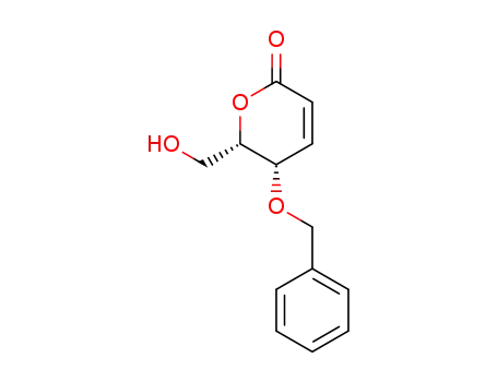 (5S,6S)-5-(benzyloxy)-6-(hydroxymethyl)-5,6-dihydro-2H-pyran-2-one