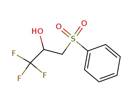 1,1,1-trifluoro-3-(phenylsulfonyl)propan-2-ol
