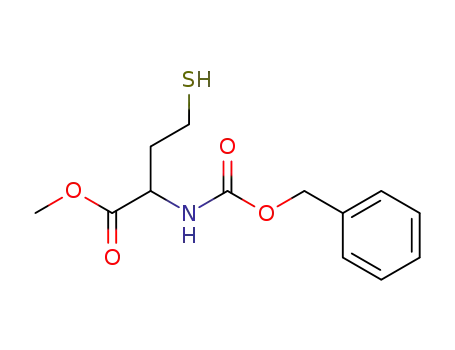 Methyl (2RS)-N-(benzyloxycarbonyl)homocysteinate