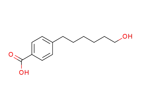 Molecular Structure of 137757-24-5 (4-(6-hydroxyhexyl)benzoic acid)