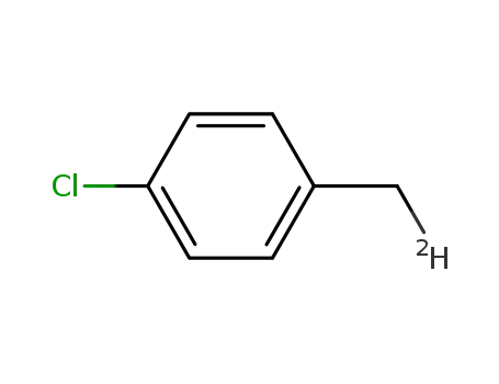 Molecular Structure of 16955-22-9 (1-chloro-4-(methyl-d)benzene)