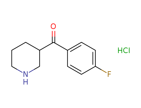 (4-fluorophenyl)(piperidin-3-yl)methanone hydrochloride