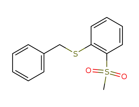 benzyl o-methylsulfonylphenyl sulfide