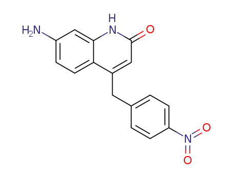 7-amino-4-(4-nitrobenzyl)-1H-quinolin-2-one