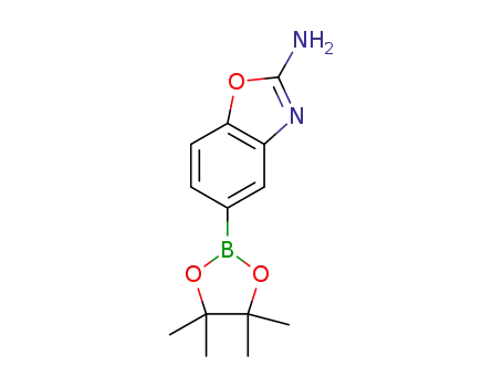 5-(4,4,5,5-tetramethyl-1,3,2-dioxaborolan-2yl)benzo[d]oxazol-2-amine