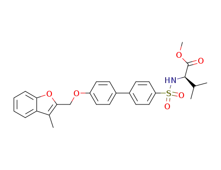 methyl N-({4'-[(3-methyl-1-benzofuran-2-yl)methoxy]-1,1'-biphenyl-4-yl}sulfonyl)-D-valinate