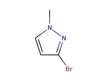 Molecular Structure of 151049-87-5 (1H-Pyrazole,3-bromo-1-methyl-(9CI))