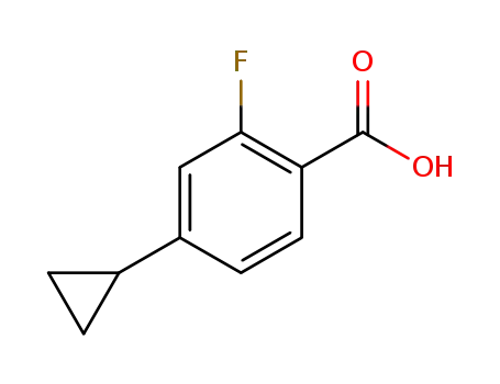 4-cyclopropyl-2-fluorobenzoic acid