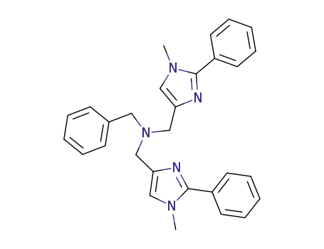 bis[(1-methyl-2-phenyl-4-imidazolyl)methyl]benzylamine