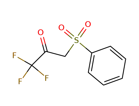 2-Propanone, 1,1,1-trifluoro-3-(phenylsulfonyl)-