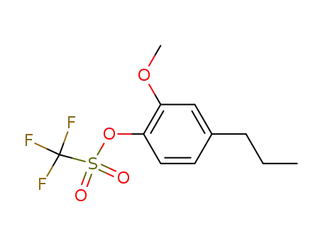 Methanesulfonic acid, trifluoro-, 2-methoxy-4-propylphenyl ester