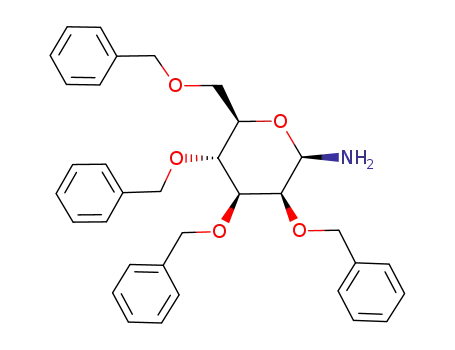 1-amino-2,3,4,6-tetra-O-benzyl-1-deoxy-β-D-mannopyranose