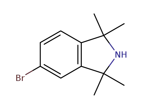 Molecular Structure of 221368-74-7 (5-BroMo-1,1,3,3-tetraMethylisoindoline)