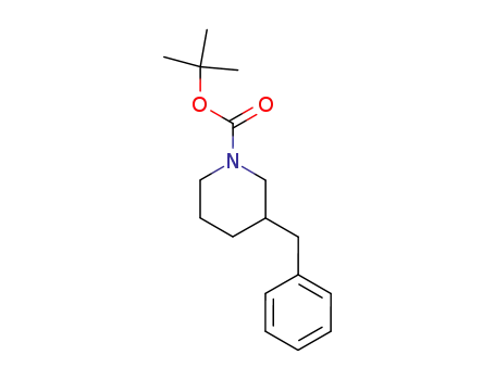 Molecular Structure of 136423-06-8 (tert-butyl 2-benzylpiperidine-1-carboxylate)