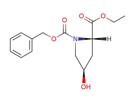 1-CBZ-4(R)-HYDROXYPYRROLIDINE-2-CARBOXYLIC ACID ETHYL ESTER
