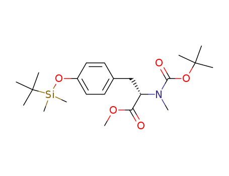 O-TERT-BUTYLDIMETHYLSILYL-N-METHYL-N-T-BUTOXYCARBONYL-L-TYROSINE, METHYL ESTER