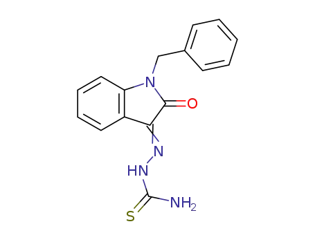 Hydrazinecarbothioamide,
2-[1,2-dihydro-2-oxo-1-(phenylmethyl)-3H-indol-3-ylidene]-