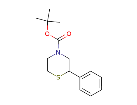 N-(tert-Butoxycarbonyl)-2-phenyl-1,4-thiazane