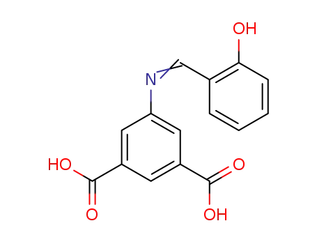 5-((2-Hydroxybenzylidene)amino)isophthalic acid