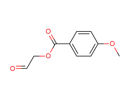 Benzoic acid, 4-methoxy-, 2-oxoethyl ester