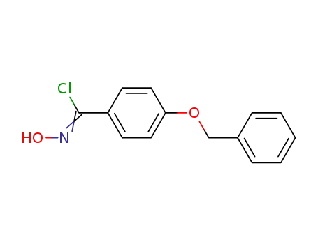 Molecular Structure of 188038-42-8 (4-(BENZYOXY)-2-CHLORO BENZALDOXIME)