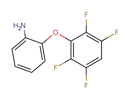 Molecular Structure of 109023-01-0 (2-(2,3,5,6-tetrafluorophenoxy)aniline)