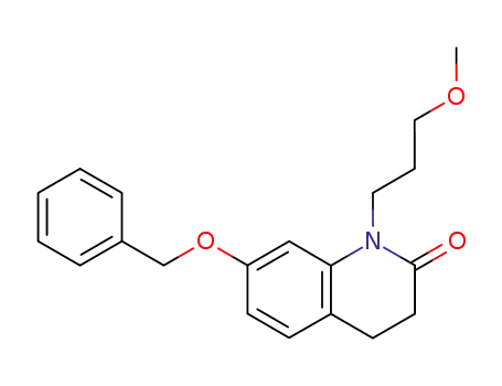 2(1H)-Quinolinone, 3,4-dihydro-1-(3-methoxypropyl)-7-(phenylmethoxy)-