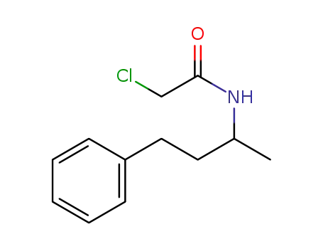 Molecular Structure of 379255-27-3 (2-CHLORO-N-(1-METHYL-3-PHENYL-PROPYL)-ACETAMIDE)