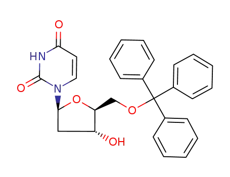 5'-O-trityl-2'-deoxy-L-uridine