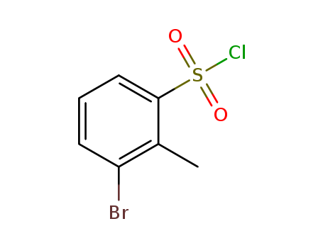 3-Bromo-2-methylbenzene-1-sulfonyl chloride 886501-61-7