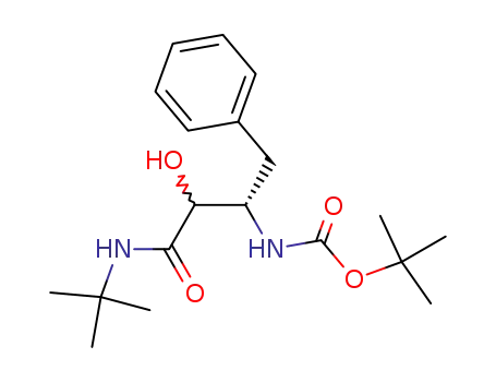 tert-butyl ((2S)-4-(tert-butylamino)-3-hydroxy-4-oxo-1-phenylbutan-2-yl)carbamate