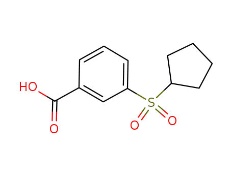3-(시클로펜틸술포닐)벤조산