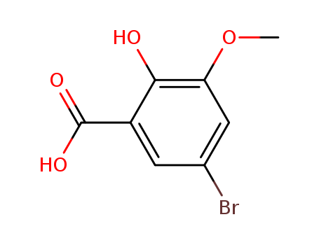 5-BROMO-2-HYDROXY-3-METHOXYBENZOIC ACID