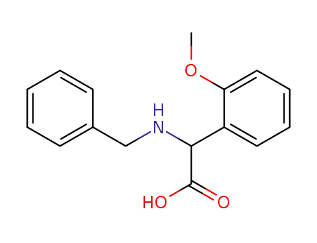 2-(benzylamino)-2-(2-methoxyphenyl)acetic acid