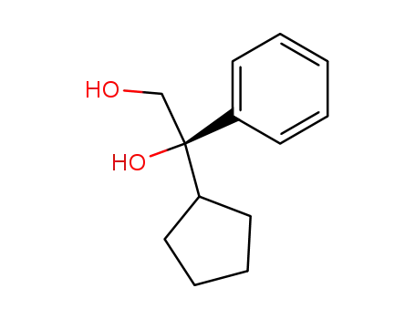 (R)-α-phenyl-α-cyclopentyl-α-hydroxyethanol