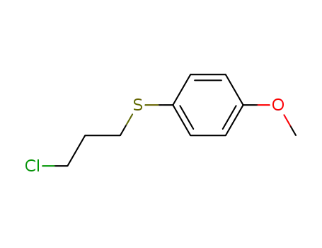 Molecular Structure of 19433-01-3 (Benzene, 1-[(3-chloropropyl)thio]-4-methoxy-)