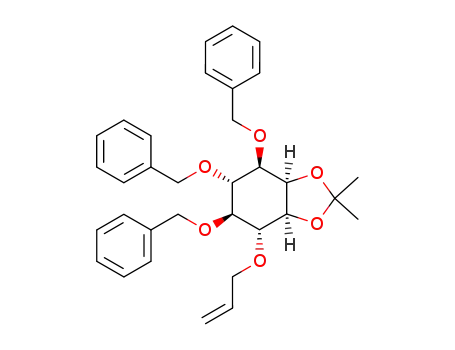 (±)-2,3-O-isopropylidene-1,5,6-tri-O-benzyl-4-O-allyl-myo-inositol