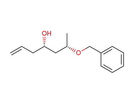 (4S,6S)-4-Hydroxy-6-(benzyloxy)-1-heptene