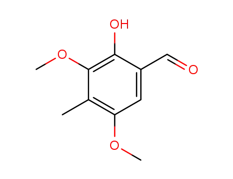 2-Hydroxy-3,5-dimethoxy-4-methylbenzaldehyde